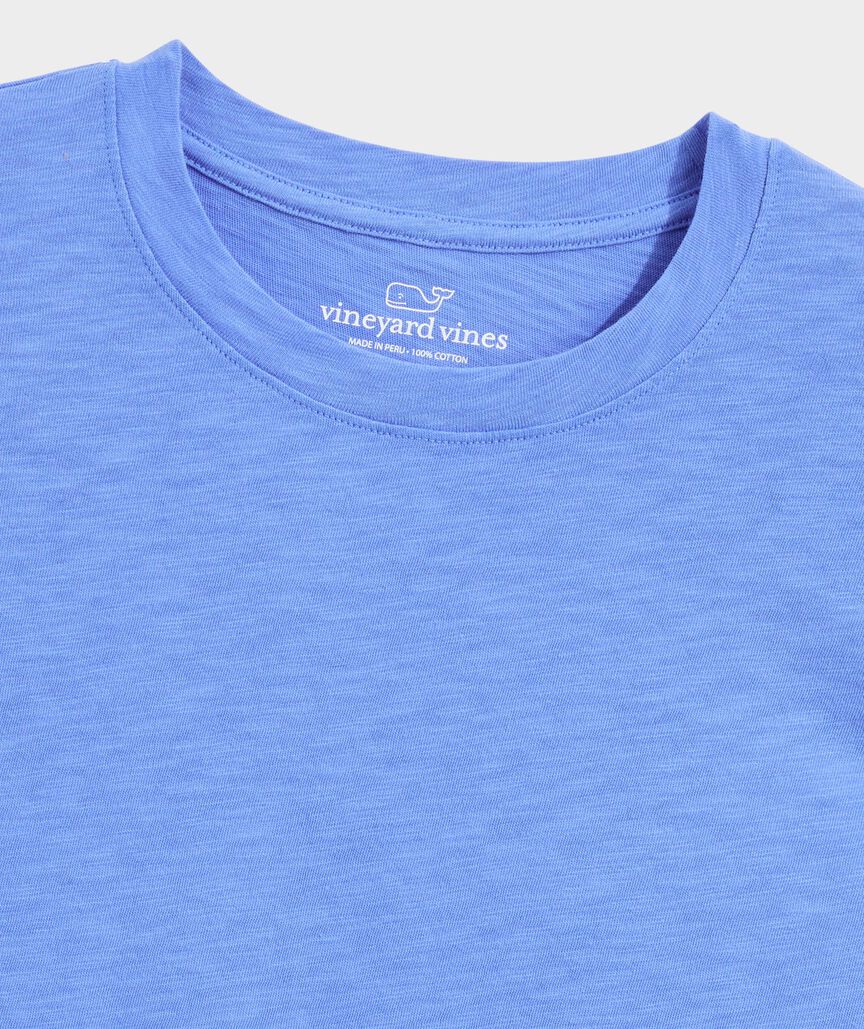 Flutter-Sleeve Slub Jersey Top