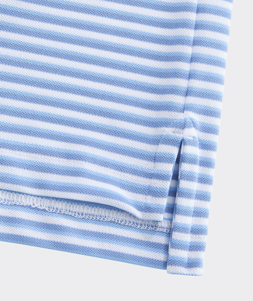 Performance Pique Striped Sankaty Polo