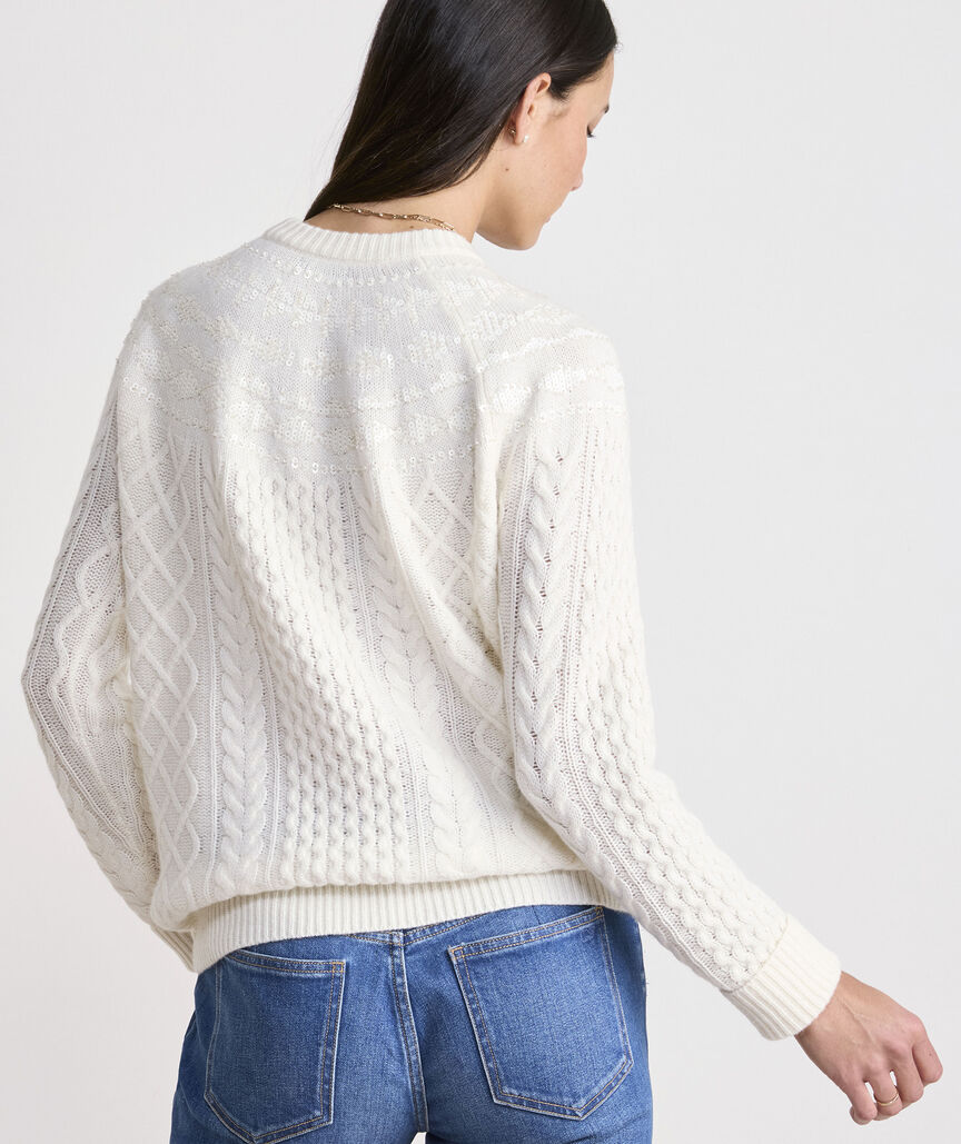 Fair Isle Shine Sweater