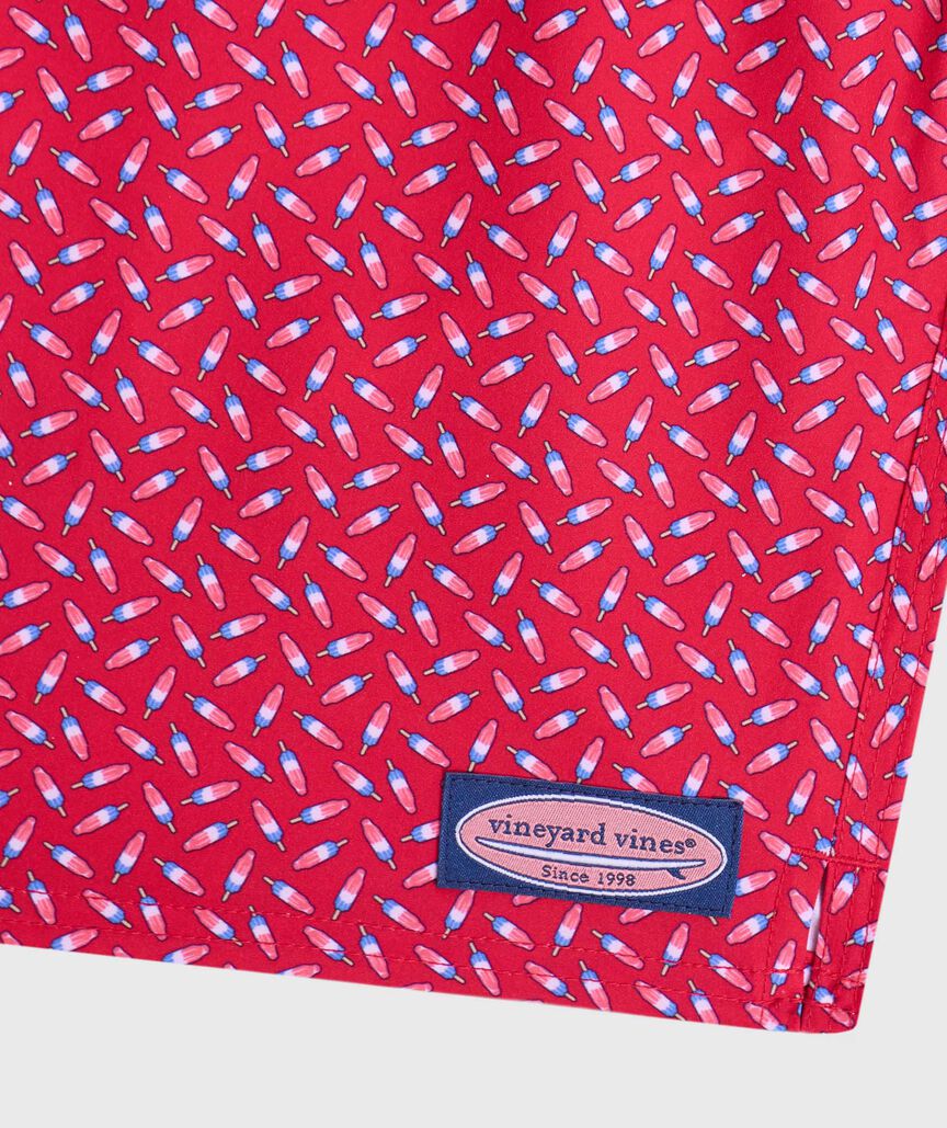 OUTLET Boys' Americana Bomb Pop Chappy Swim Trunks
