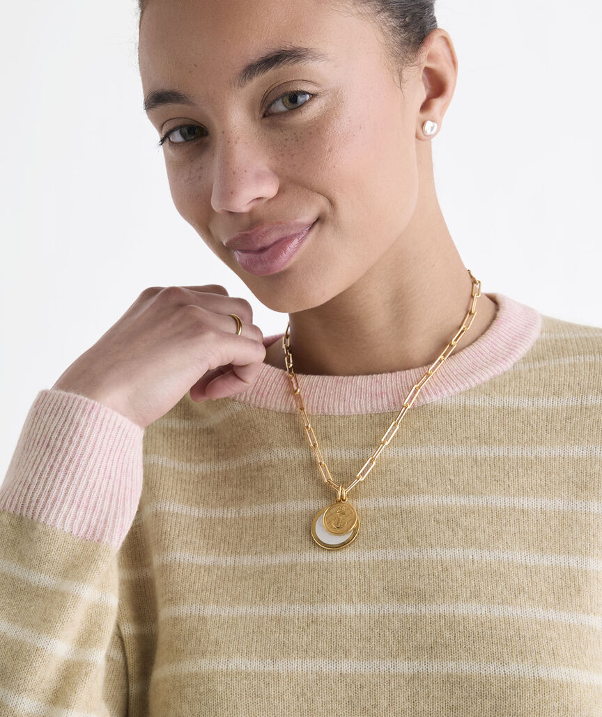 Seaspun Cashmere Stripe Crew