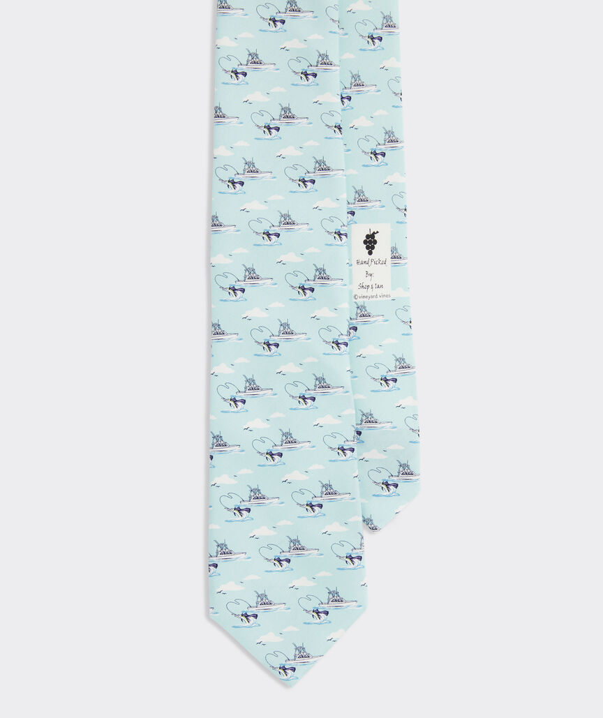 Angler Printed Tie