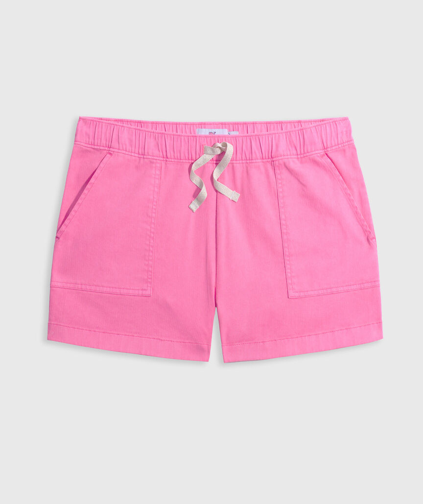 OUTLET 3.5 Inch Herringbone Pull-On Shorts