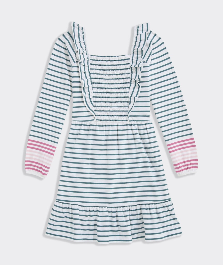 Girls' Long Sleeve Jersey Dress
