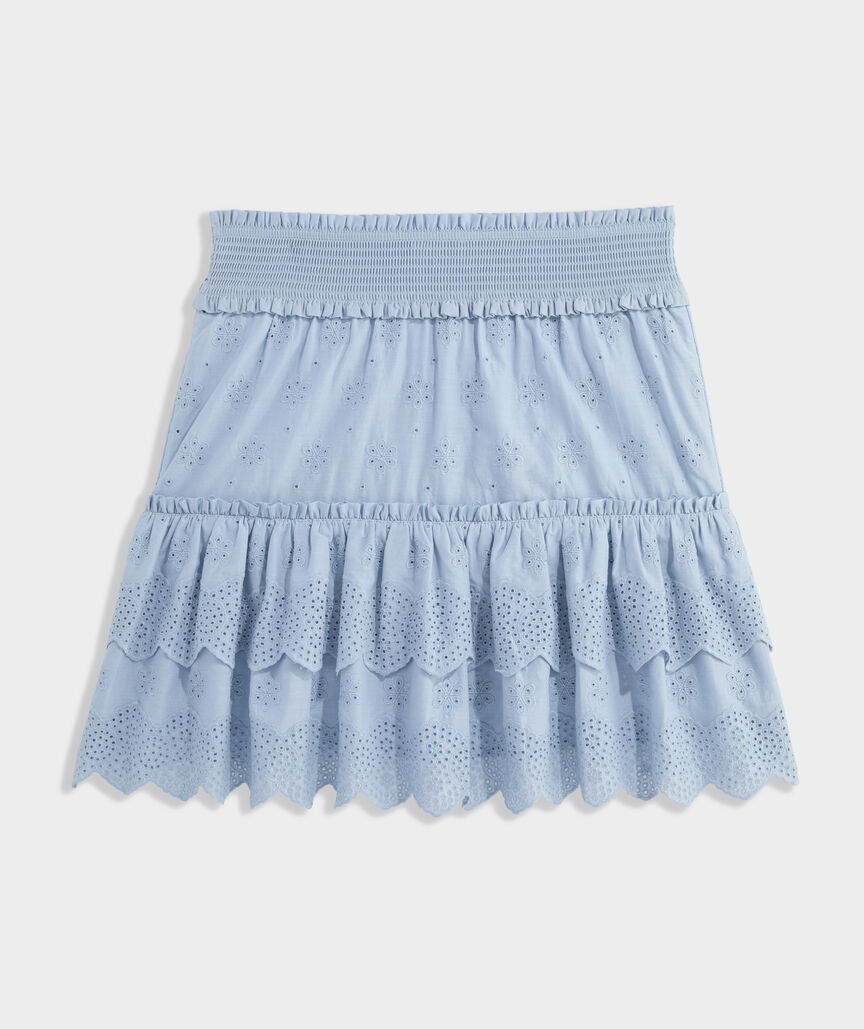 Girls' Janie Eyelet Skirt