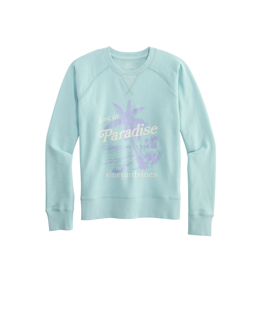 OUTLET Women's Slub Graphic Terry Crewneck