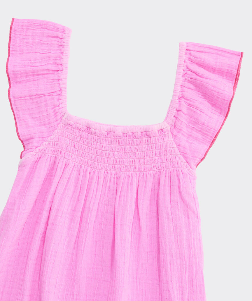 Girls' Ashe Gauze Top