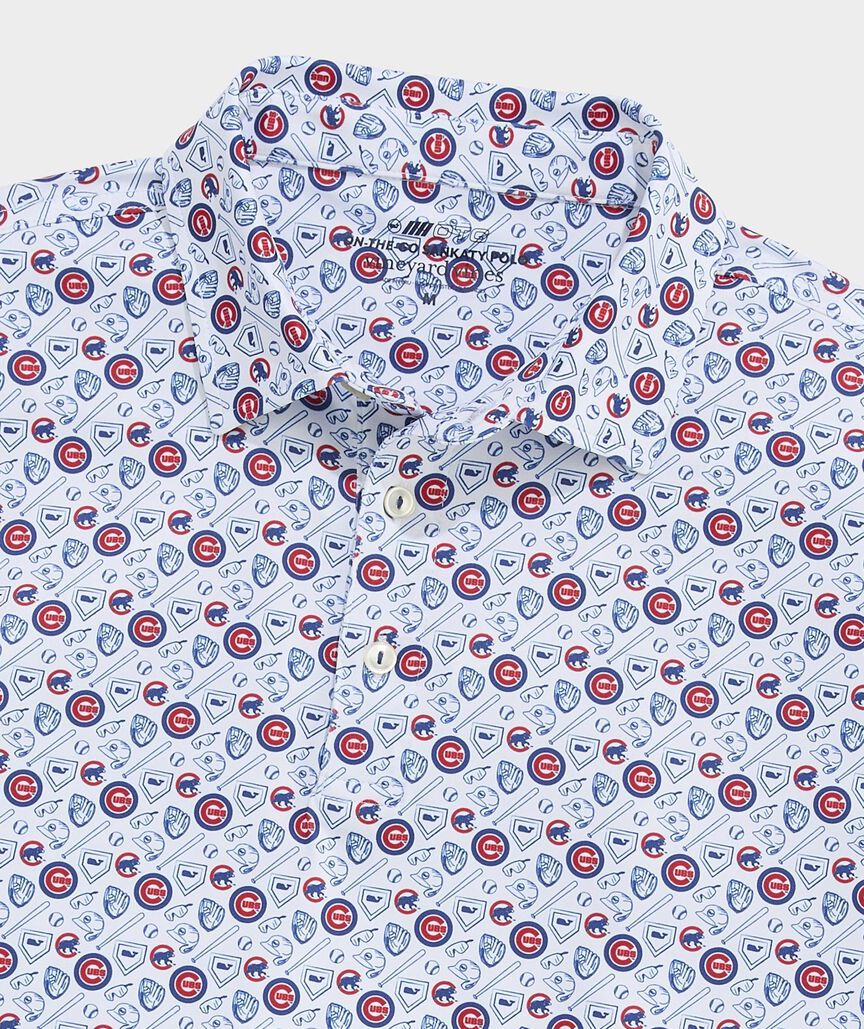 Chicago Cubs Performance Sankaty Polo
