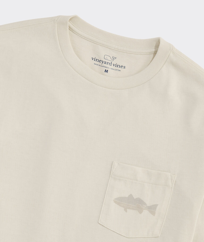 Redfish Camo Long-Sleeve Pocket Tee