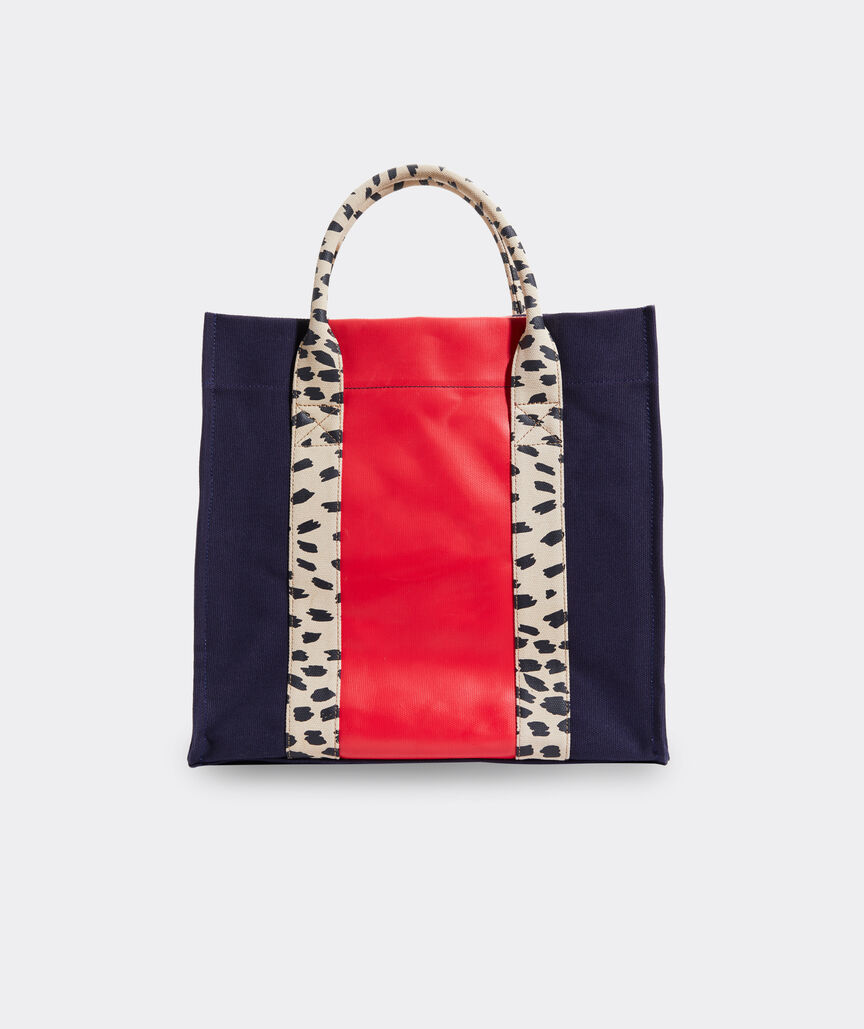 Shop Spotted Strap Large CarryAll Tote at vineyard vines