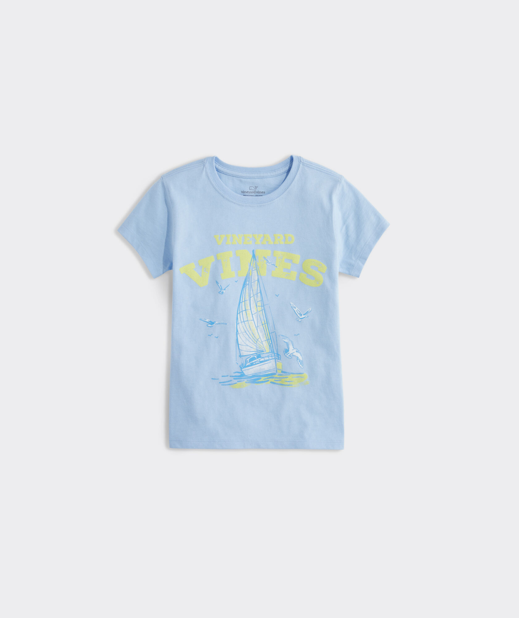 Girls' Sails and Seagulls Short-Sleeve Tee