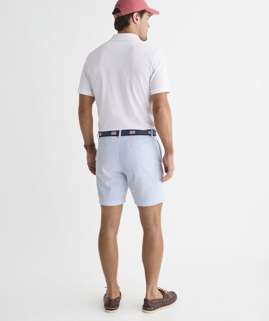 7 Inch Seersucker Chilmark Chino Shorts