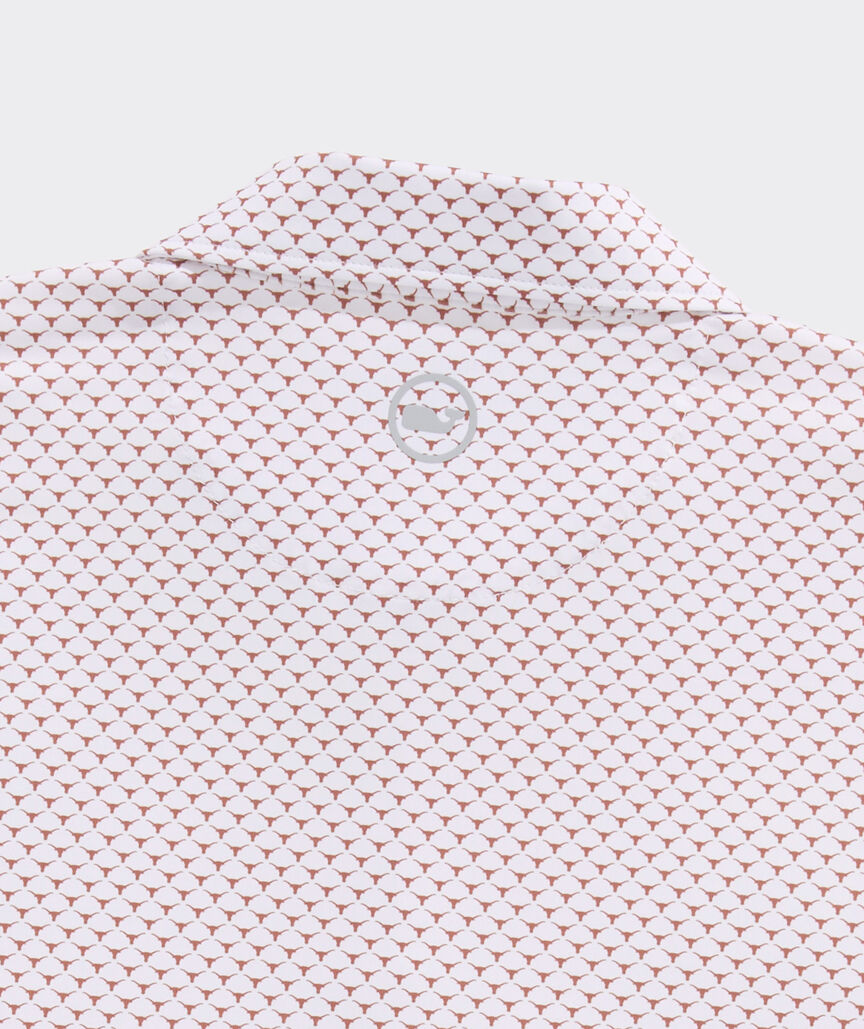 University of Texas Men's Printed Sankaty Polo