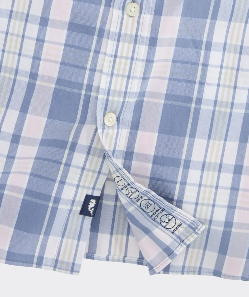 Performance Beachcomber Plaid Sundown Shirt