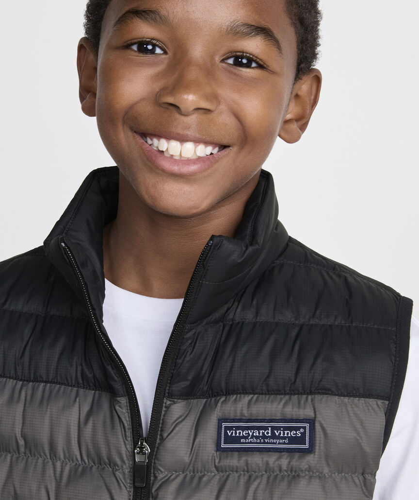 Boys' Packable Shoreline Puffer Vest