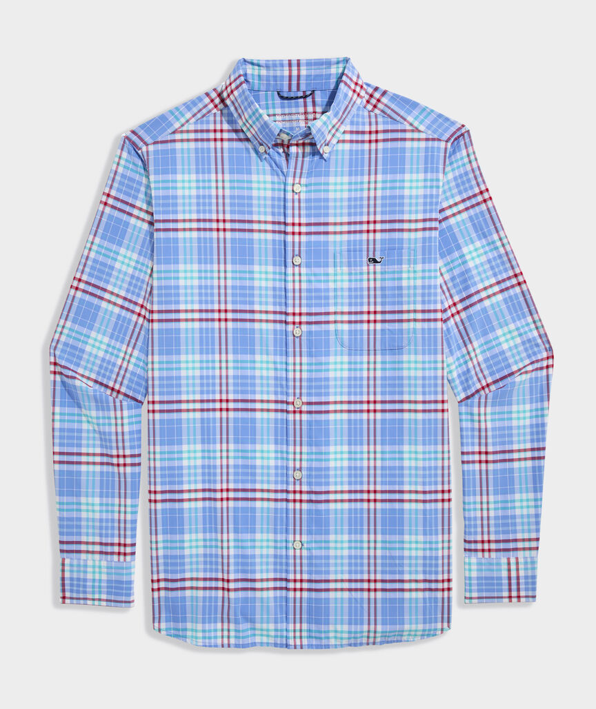 Performance Hurricane Plaid Featherweight Shirt