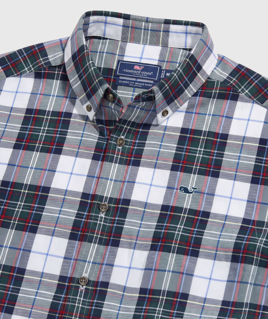 OUTLET Flannel Plaid Shirt