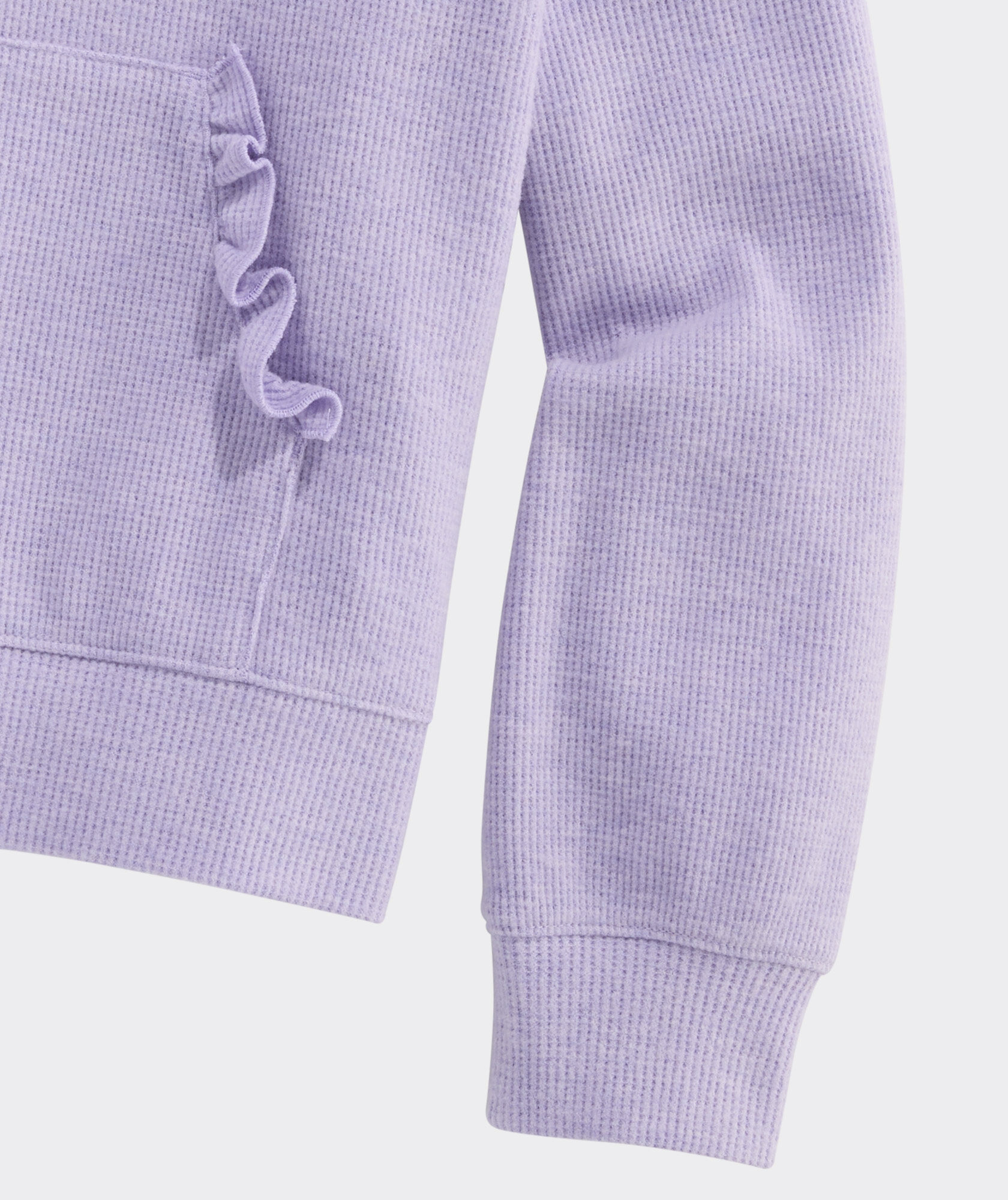 Girls' Waffle Hoodie