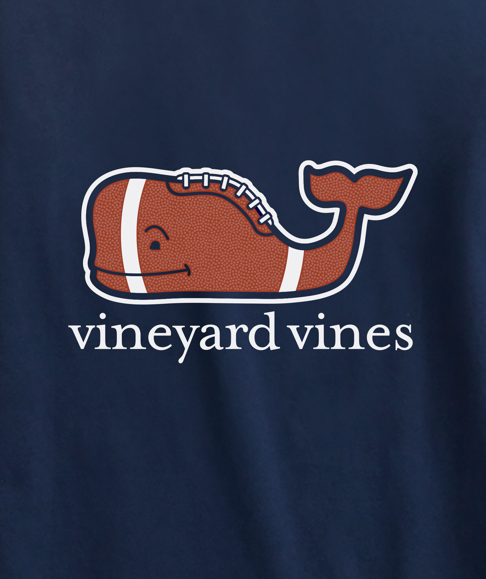 OUTLET Women's Football Whale Long-Sleeve Pocket Tee