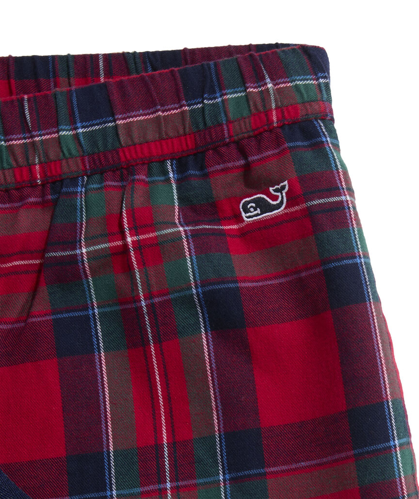 OUTLET Balsam Plaid Party Lounge Pants