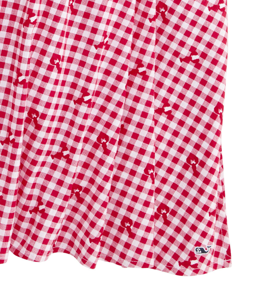 OUTLET Smocked Waist Midi Skirt
