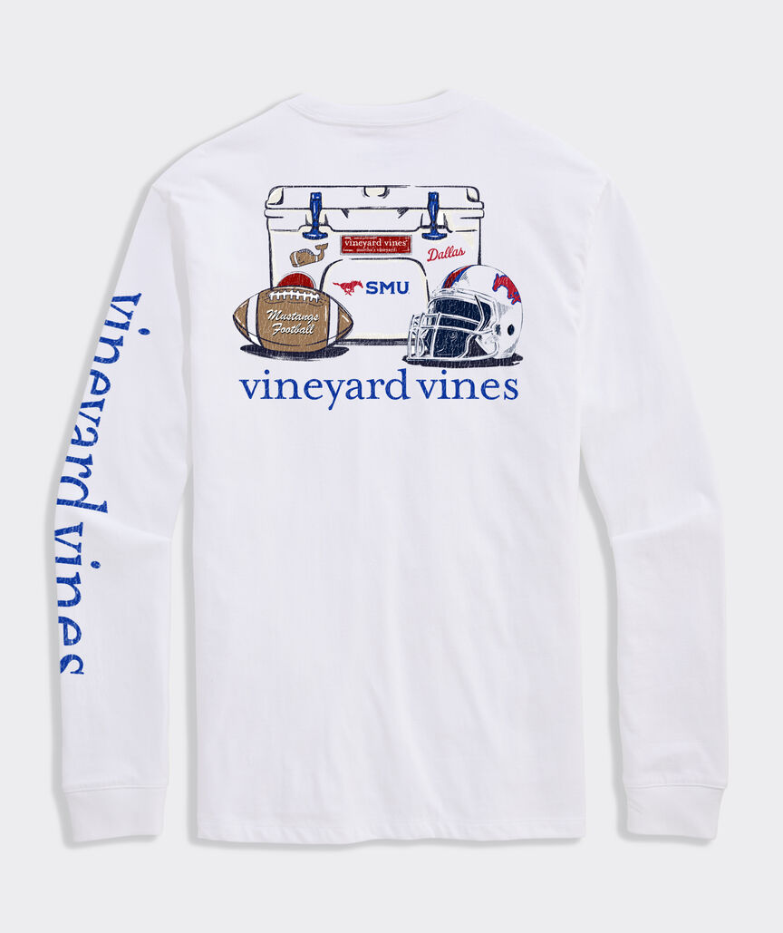 SMU Tailgate Set-Up Long-Sleeve Pocket Tee