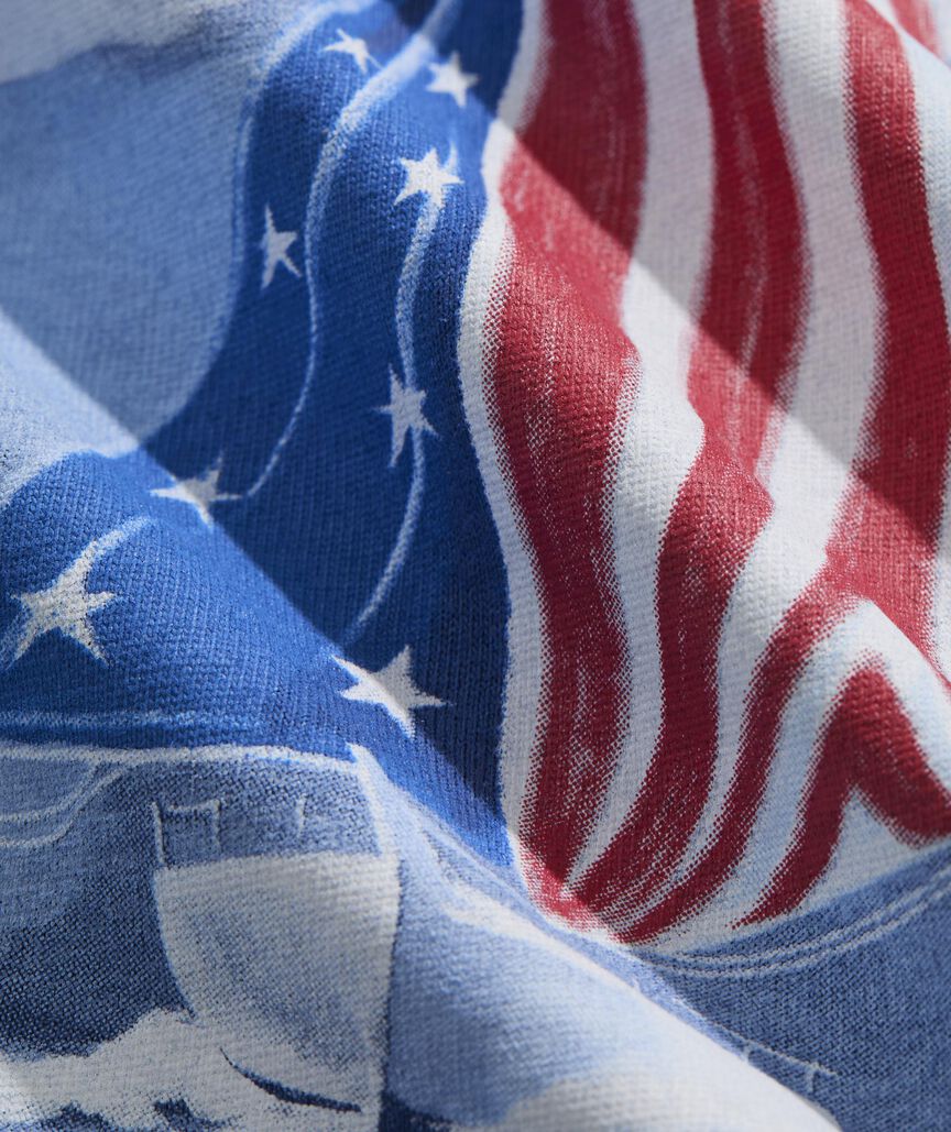 Boys' Painted Americana Sail Short-Sleeve Pocket Tee