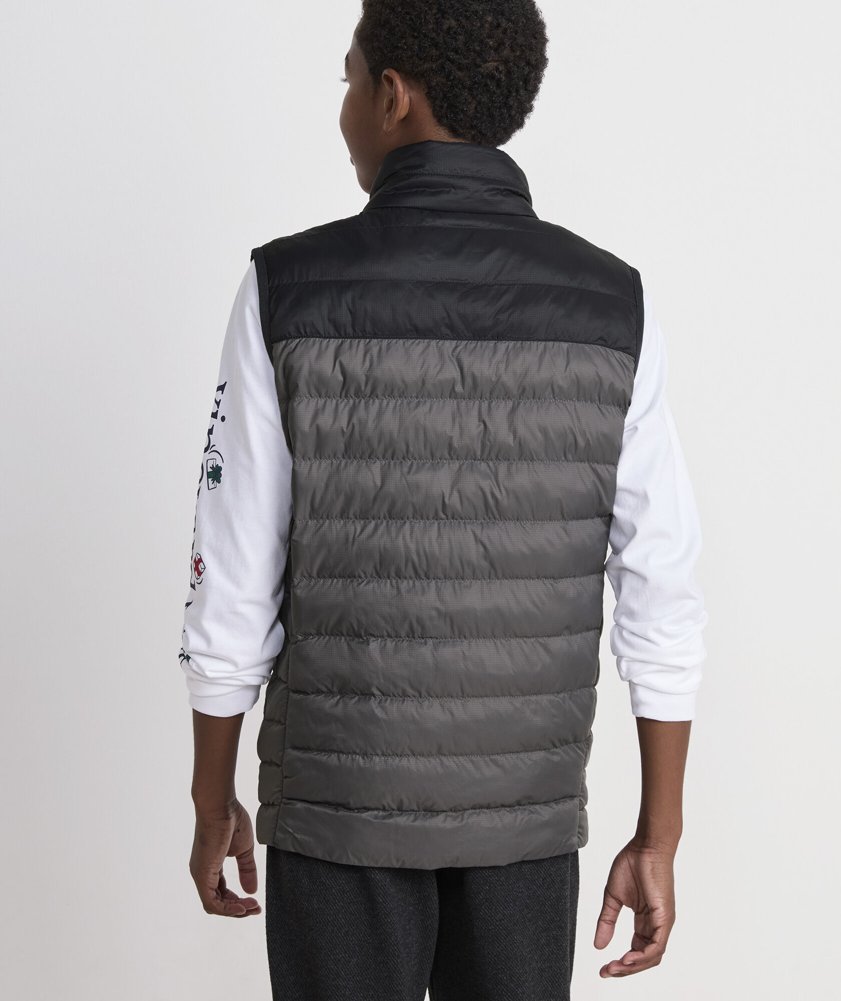 Shop Boys' Shoreline Packable Puffer Vest at vineyard vines