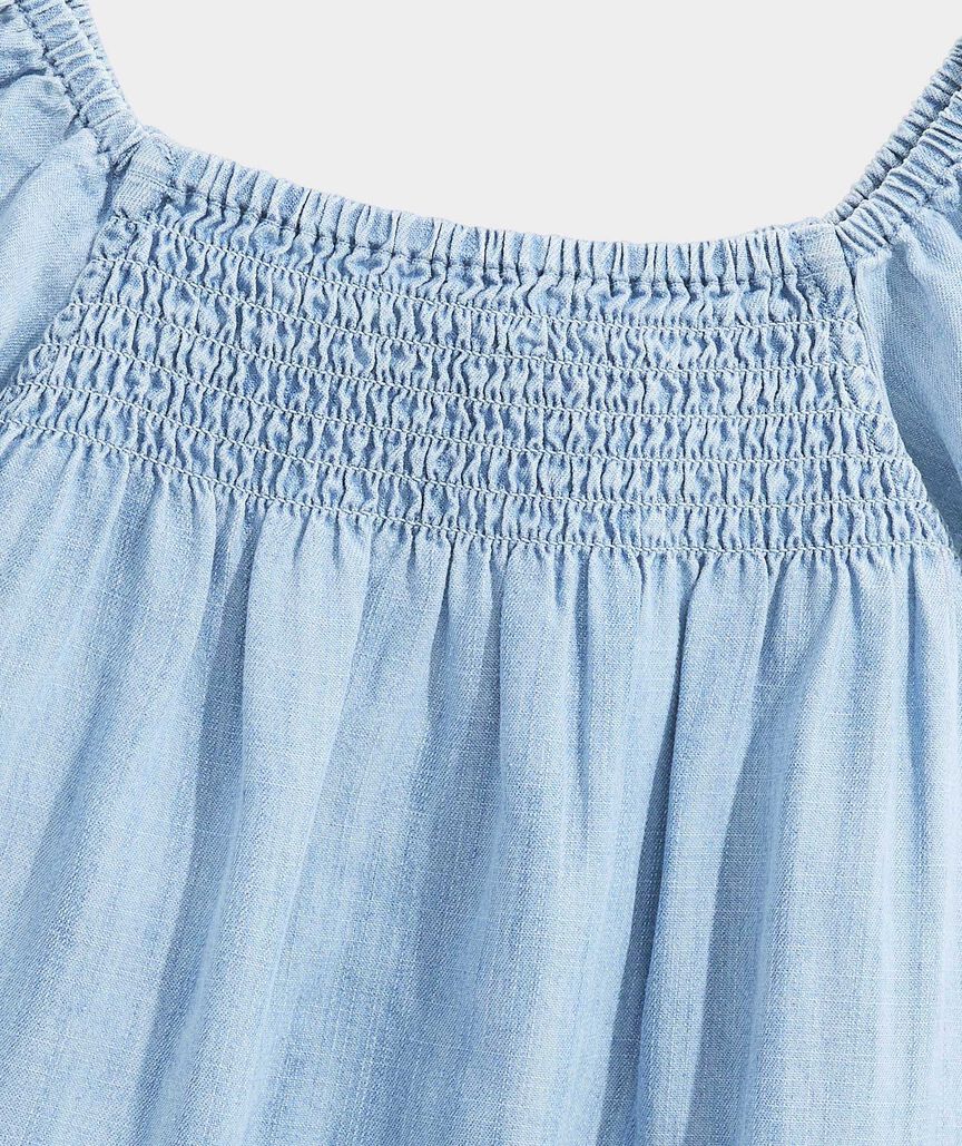 Girls' Ashe Chambray Top
