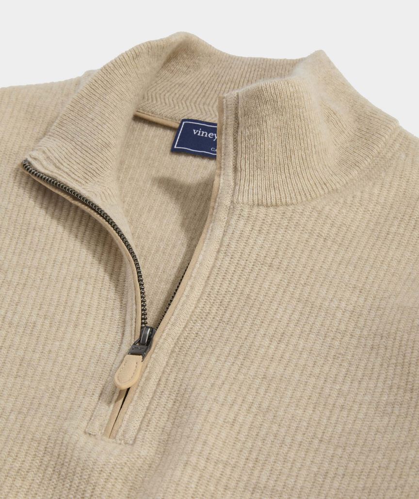 Cashmere Quarter-Zip