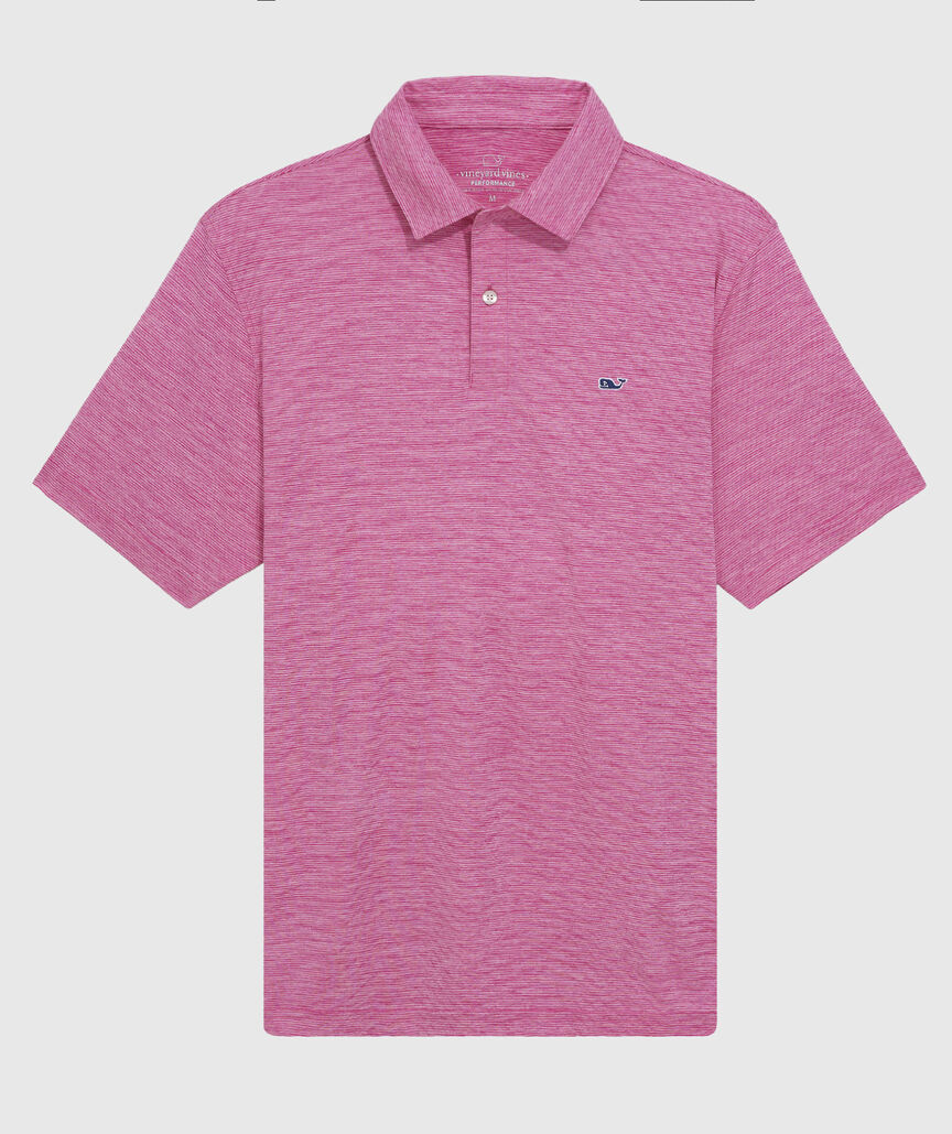 OUTLET St. Jean Stripe Performance Polo