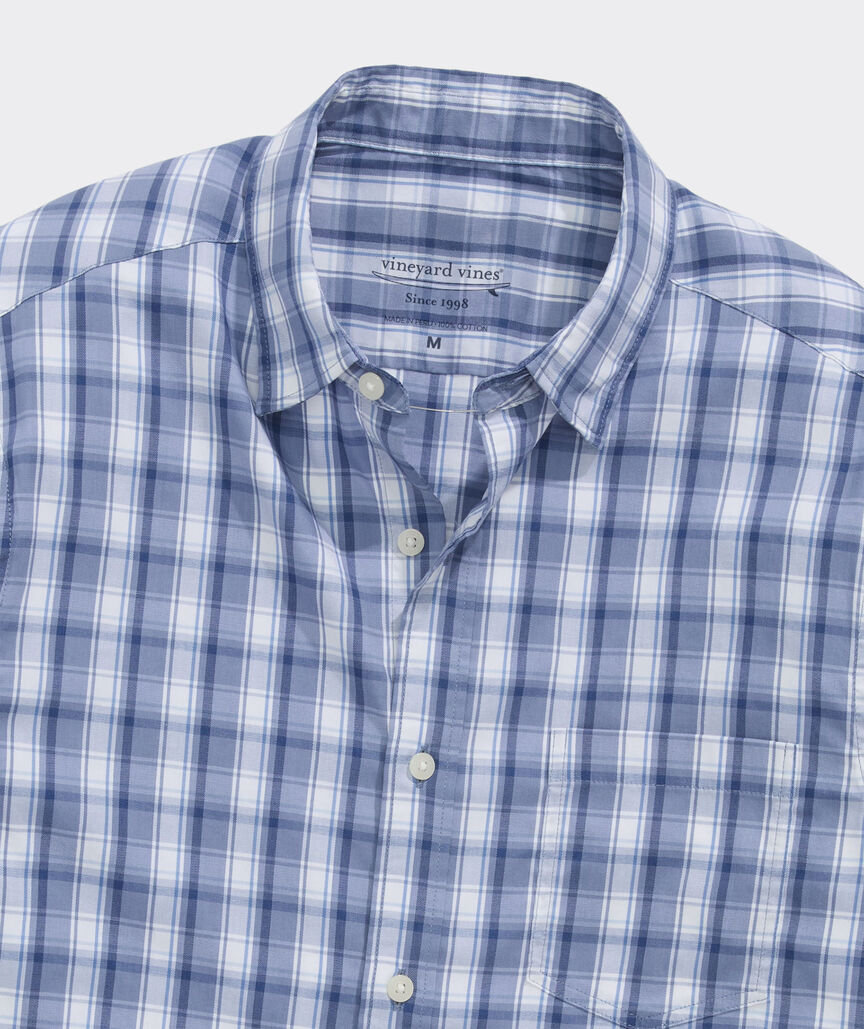 Performance Higgs Beach Plaid Sundown Shirt