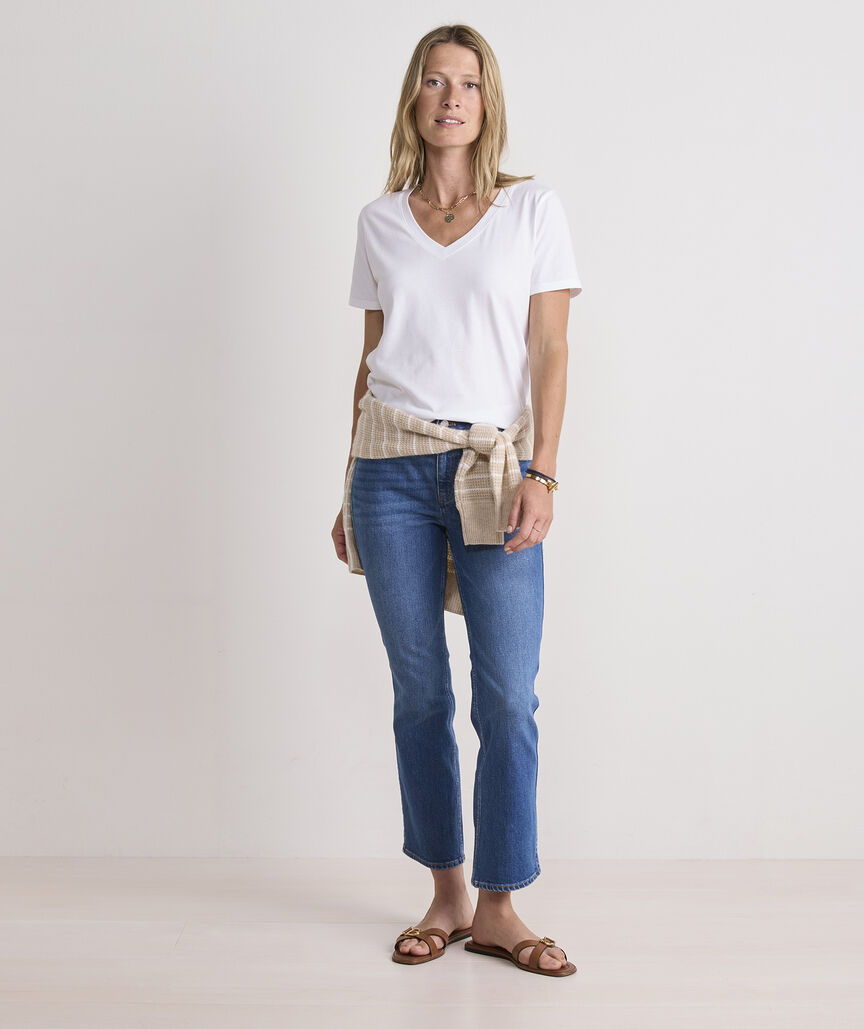 Supima® Cotton V-Neck Tee