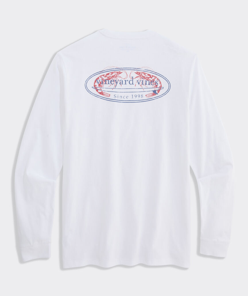 Surf Logo Shrimp Long-Sleeve Pocket Tee
