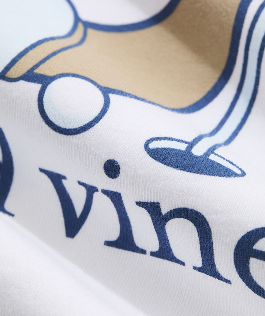 Golf Whale Long-Sleeve Pocket Tee
