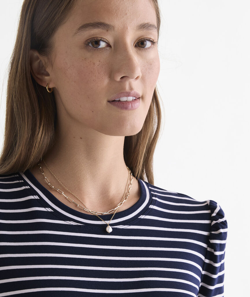 Deluxe Puff-Sleeve Top