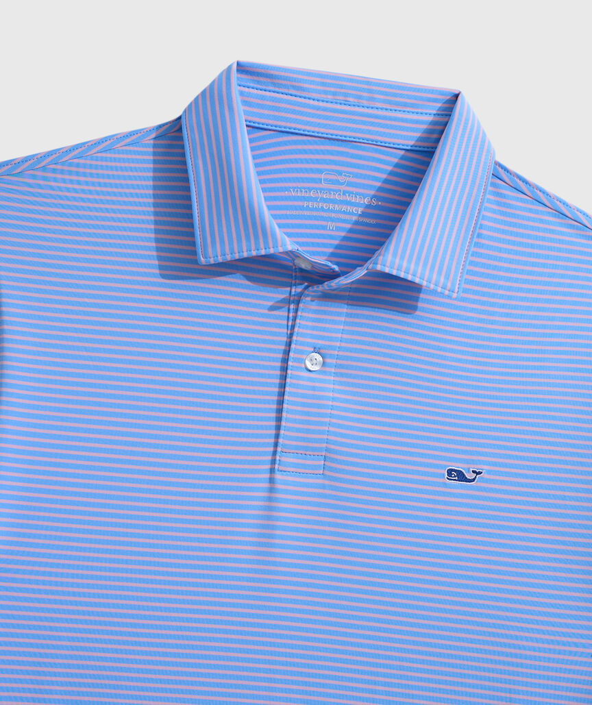 OUTLET Bradley Stripe Performance Polo