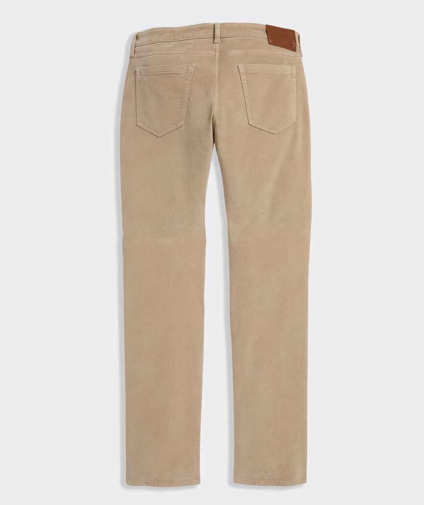 Stretch Terry Cord 5-Pocket Pants
