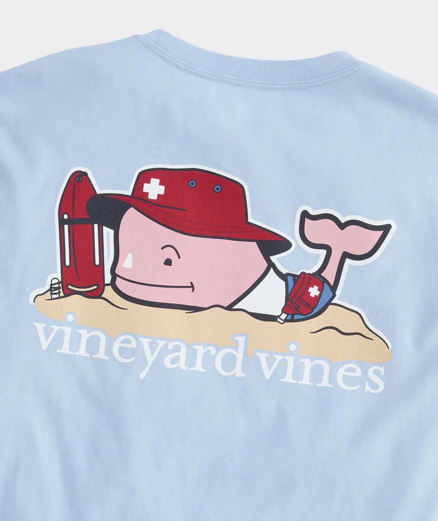 Lifeguard Whale Short-Sleeve Pocket Tee
