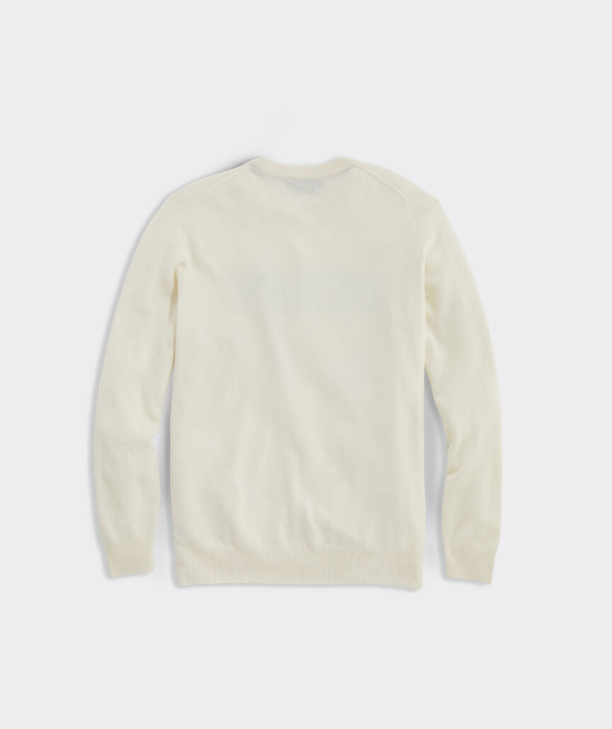 Kentucky Derby Cashmere Crewneck Sweater