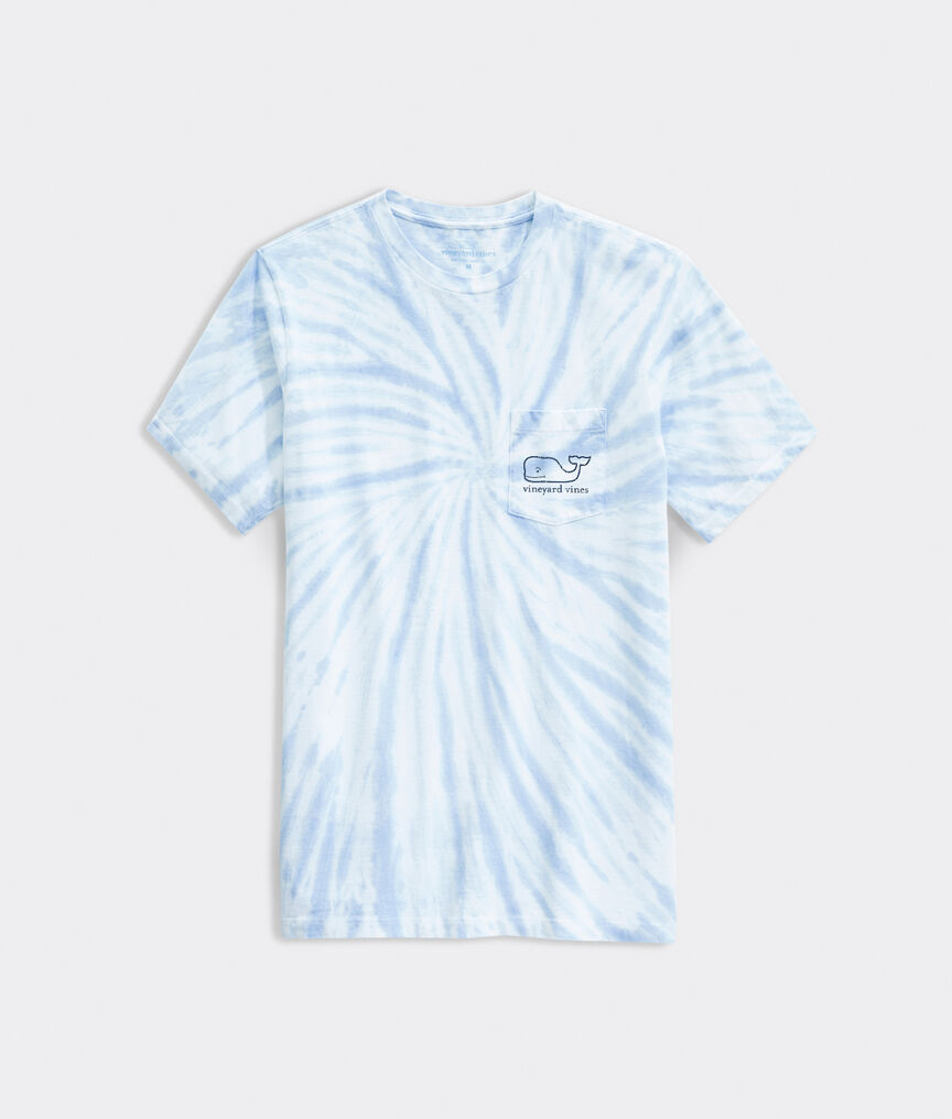 Tie-Dye Vintage Whale Short-Sleeve Pocket Tee