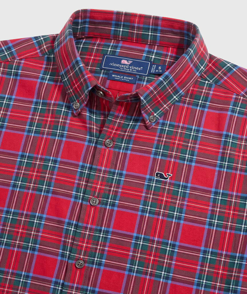 OUTLET Boys' Flannel Yuletide Tartan Shirt