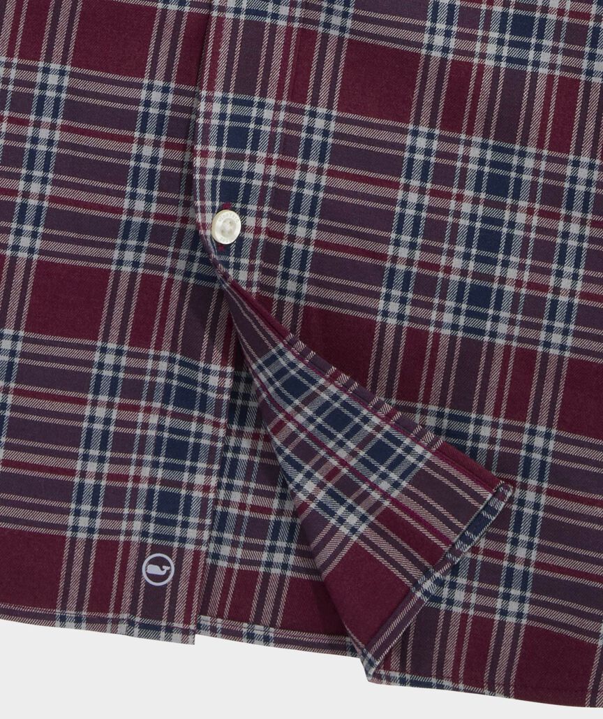 Performance Brushed Tech Twill Sherburne Plaid Shirt