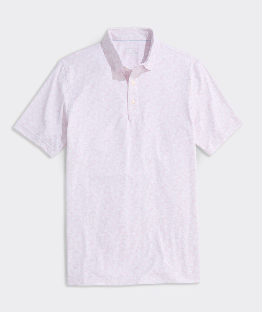 Printed Palmero Performance Polo