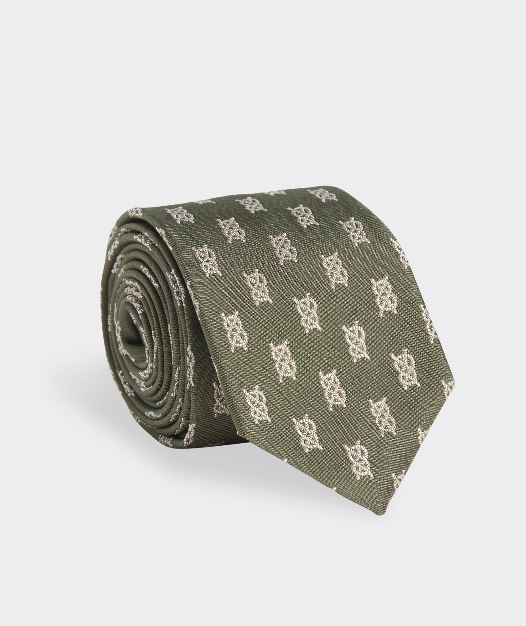Nautical Knots Woven Silk Tie