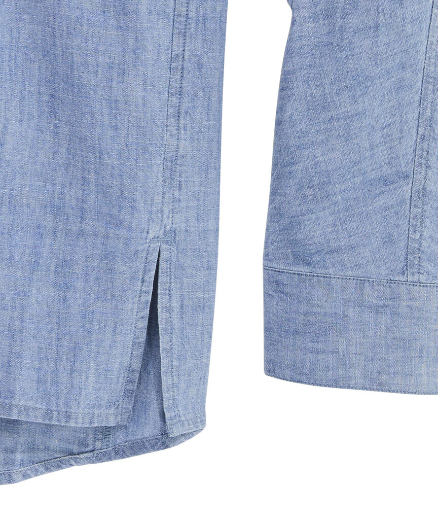 OUTLET Women's Chambray Weekend Button Down