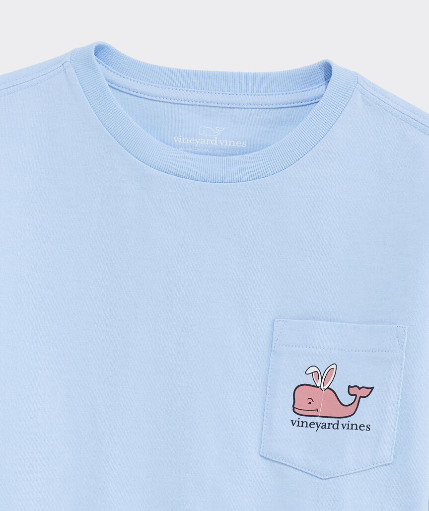 Boys' Easter Whale Long-Sleeve Pocket Tee
