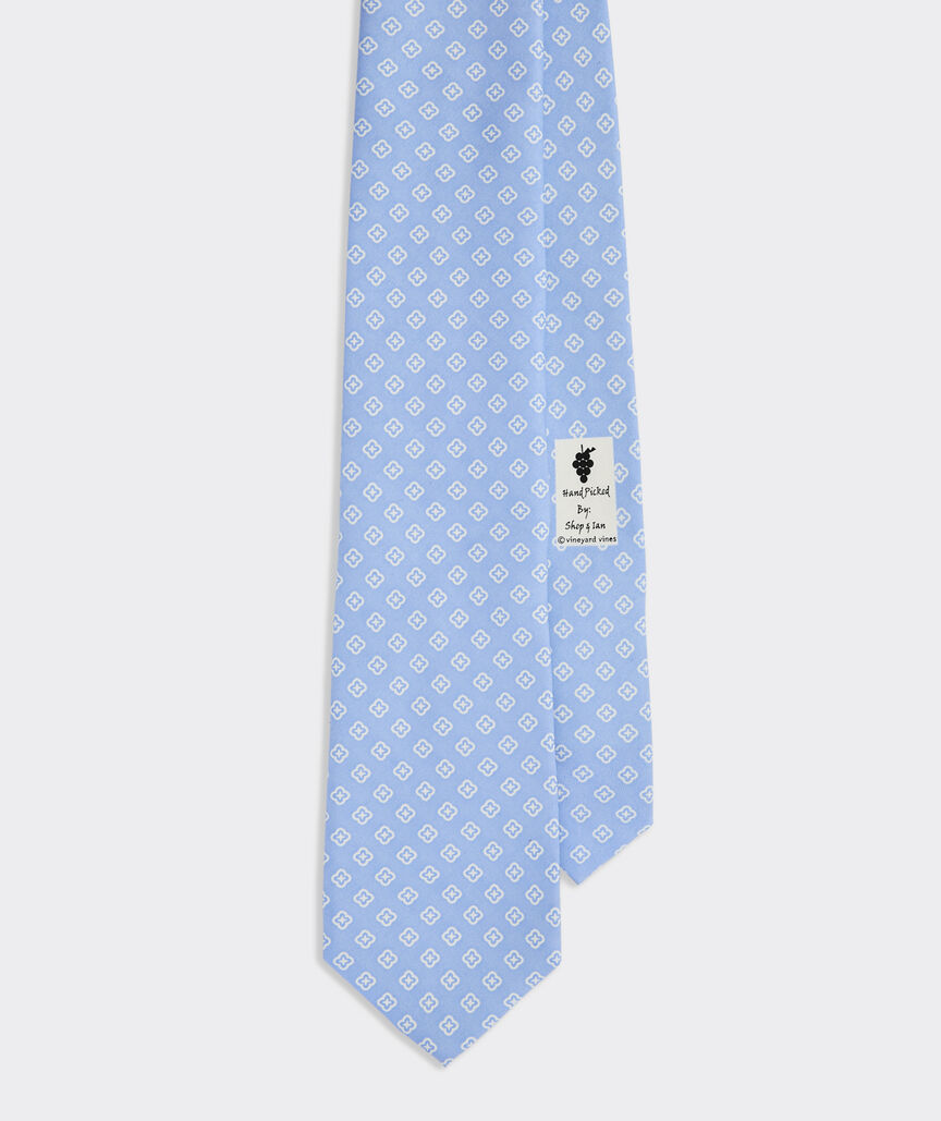 Floral Foulard Silk Tie