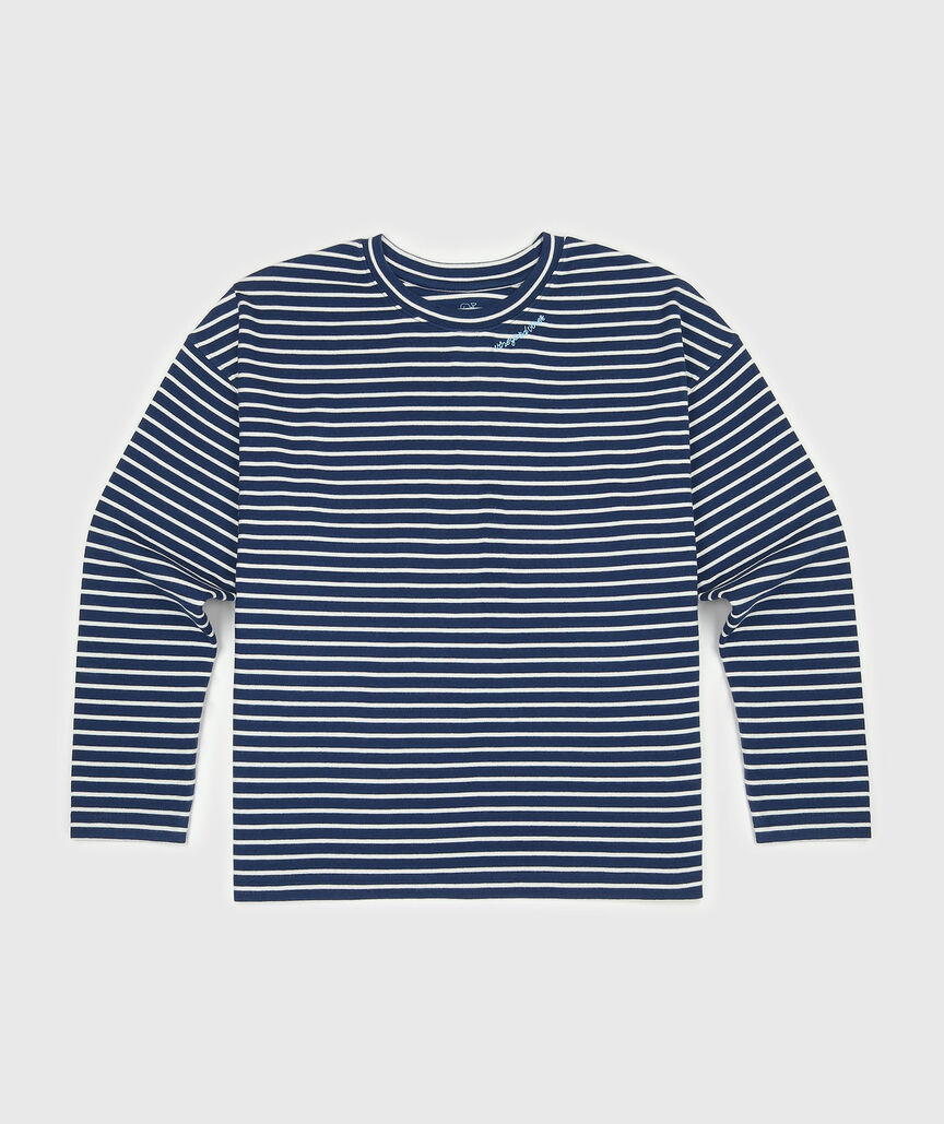 Striped Crewneck Pullover