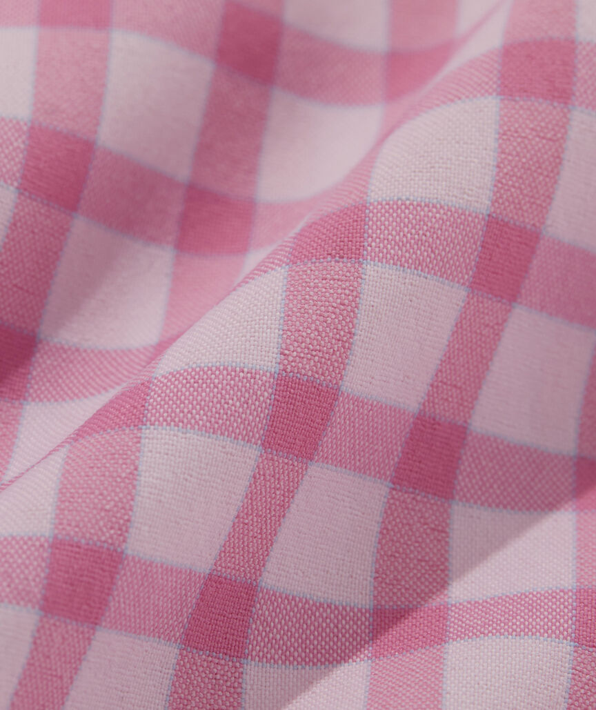Performance Cotton Skysail Gingham Shirt